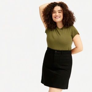 The Everlane Recotton Tee in Fatigue